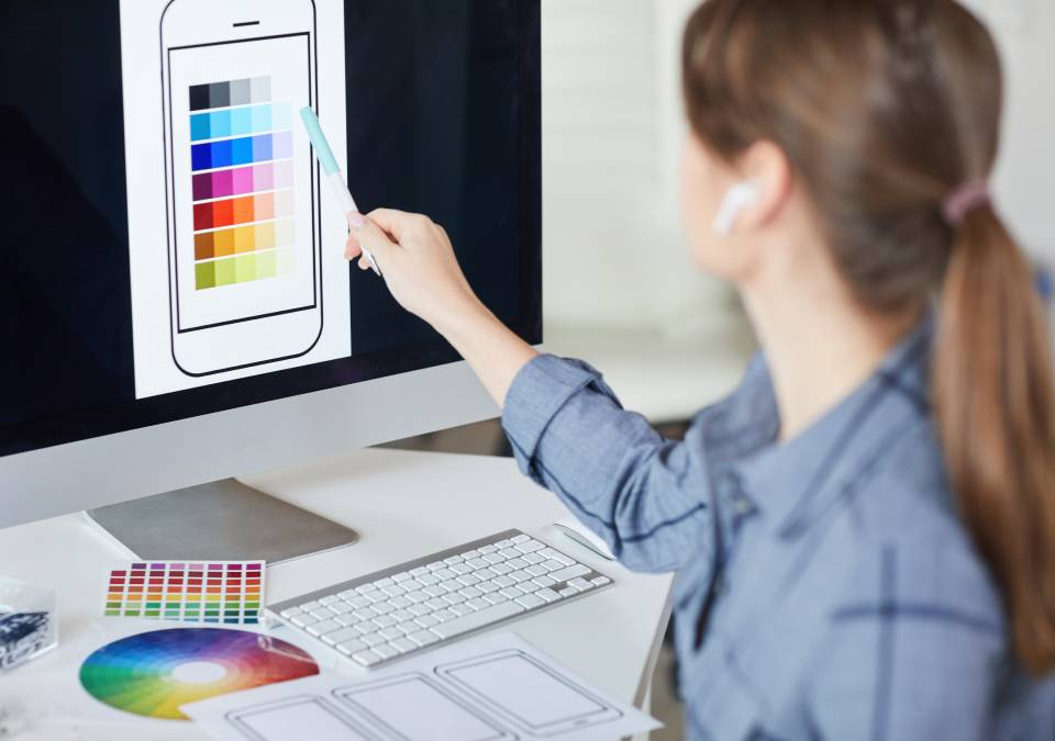Choosing colors for user interface design
